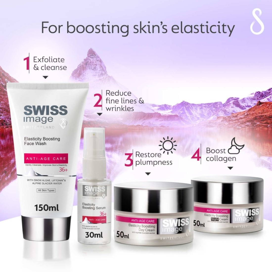 Swiss Image Anti-Age Care 36+ Elasticity Boosting Face Wash 150ml