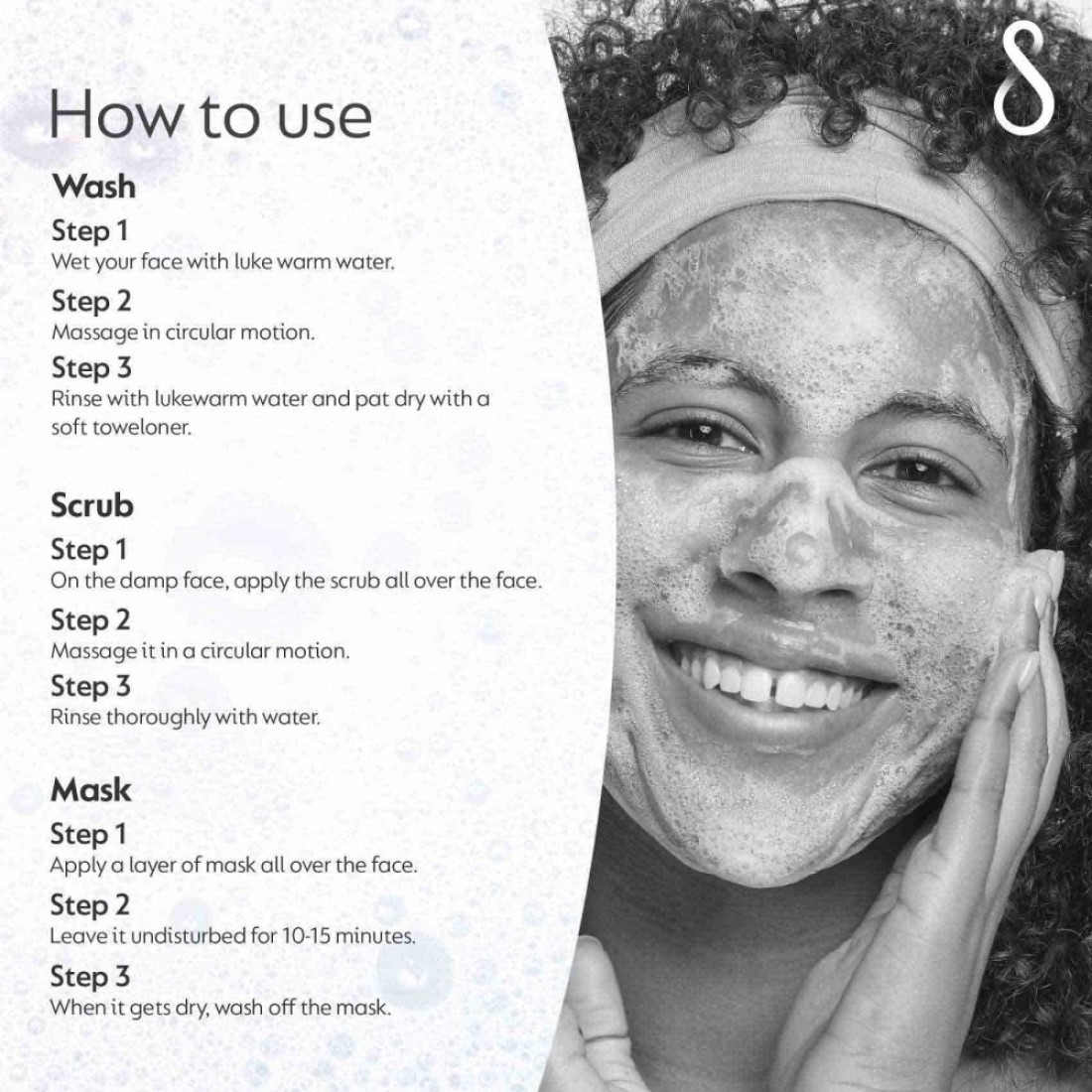 Swiss Image Absolute Radiance Whitening 3 in 1 Face WashاScrub &amp; Mask 100ml