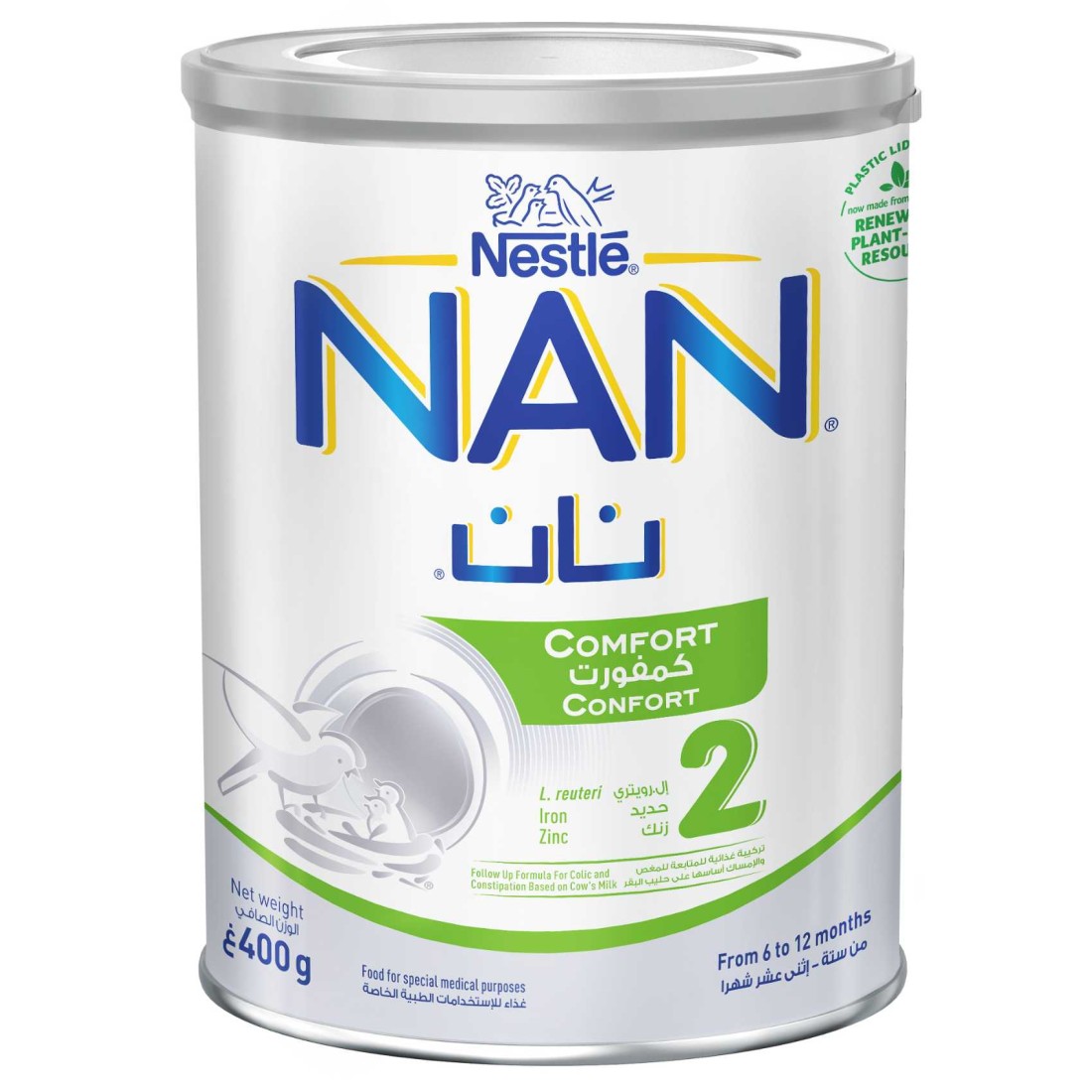 Nestle NAN Comfort 2 Infant Milk Formula 400g