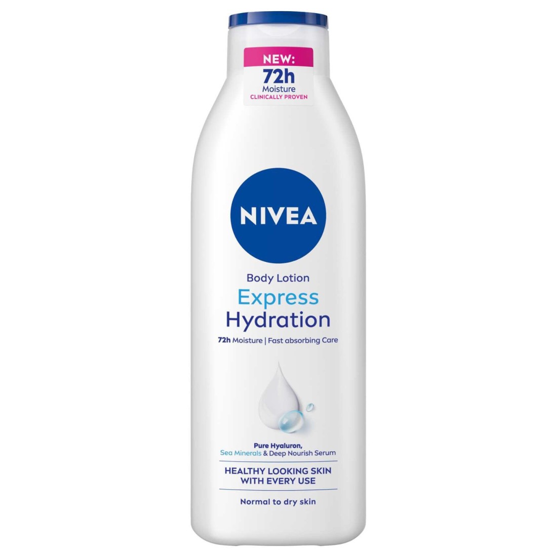 NIVEA Body Lotion, Normal to Dry Skin, Express Hydration, 250ml