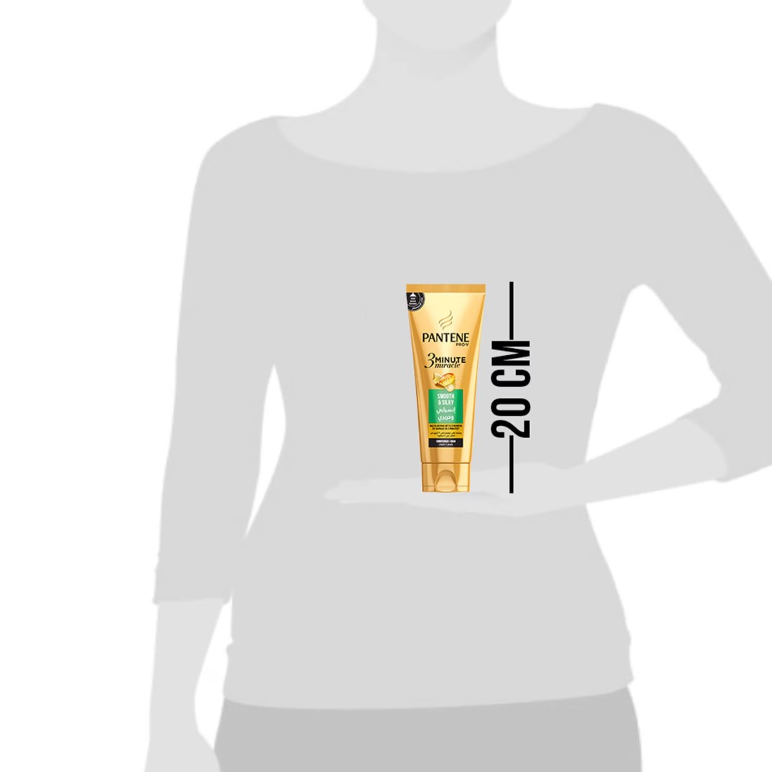 Pantene Pro-V 3 Minute Miracle Smooth &amp; Silky Conditioner + Mask 200ml