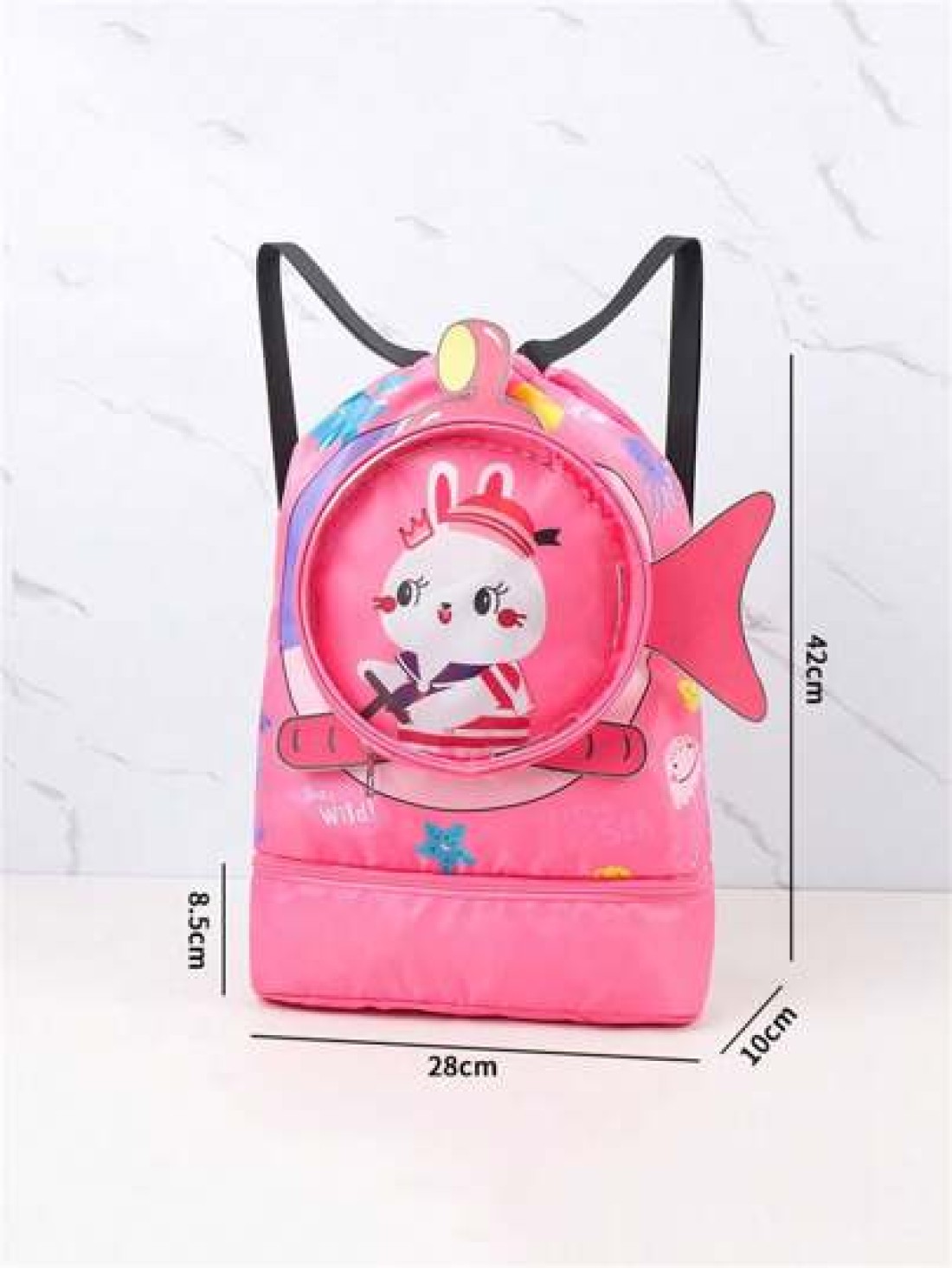 Waterproof Swimming Backpack With Dry And Wet Separation Ideal For Swimming Storage