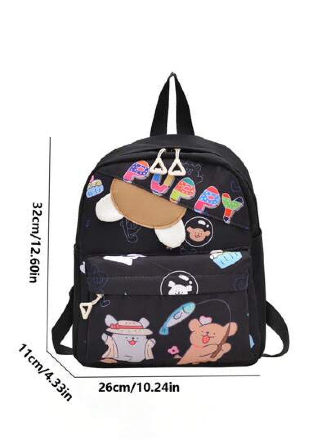 1pc Back To School Backpack Casual College Backpack Cute Cartoon Capybara Backpack Suitable For Daily School Very Suitable For Campus Class Photo Taking Birthday Gifts Suitable For Daily Shopping Shop