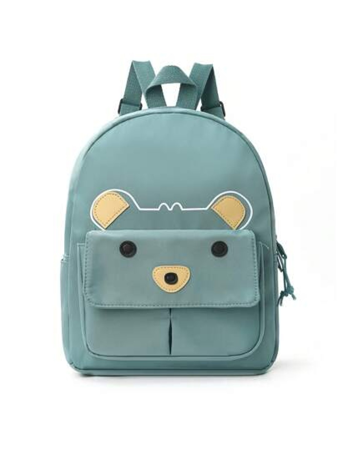 1 Piece Children S Cute Bear Backpack Boys And Girls College Schoolbag Kawaii Multi Pocket Large Capacity Backpack Travel Vacation Portable Storage Casual Backpack Gift For Children