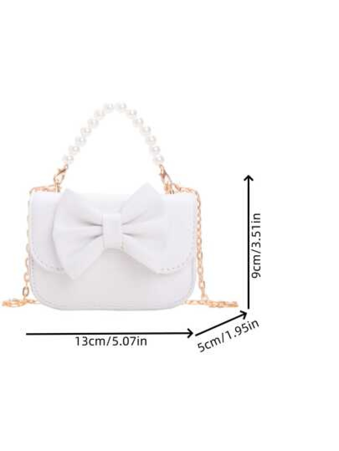 Unique Design Bow Girl Cute Stylish Minimalist Shoulder Diagonal Crossbody Bag