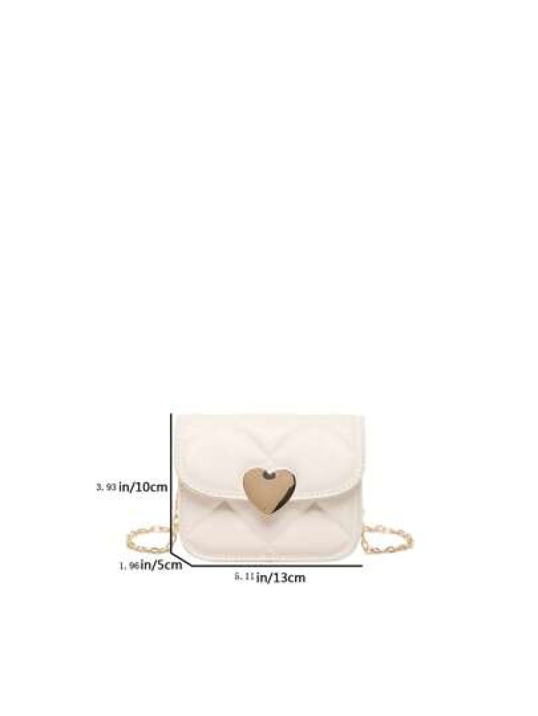 1pc Pu Magnetic Buckle Fashionable And Simple Love Lock Candy Color Diamond Pattern Shoulder Messenger Bag Mini Bag Niche Design Play Comfortable Chain Shoulder Strap Smooth And Versatile Not Picky Su