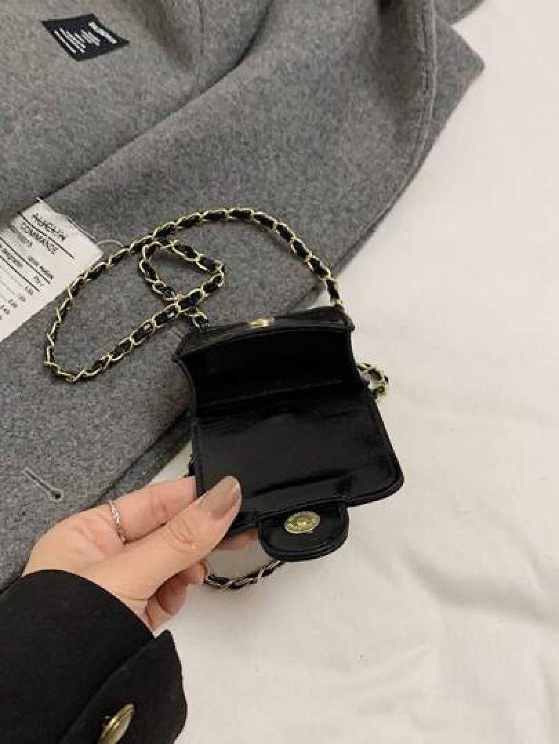 Fashionable Mini Embroidered Waist Pouch Super Compact Size Can Barely Fit Anything