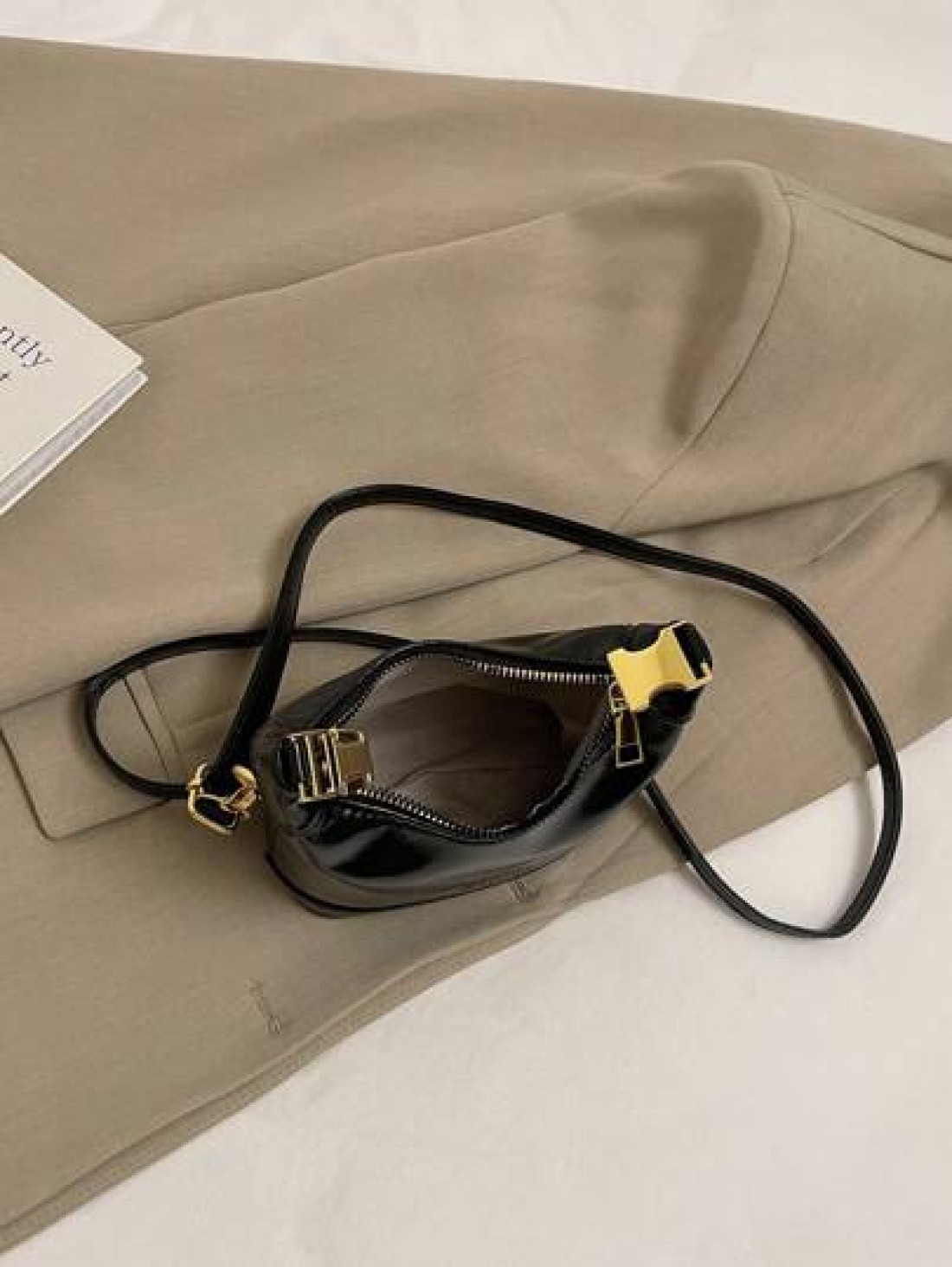New Mini Handheld Bag Solid Color Small Size Wristlet