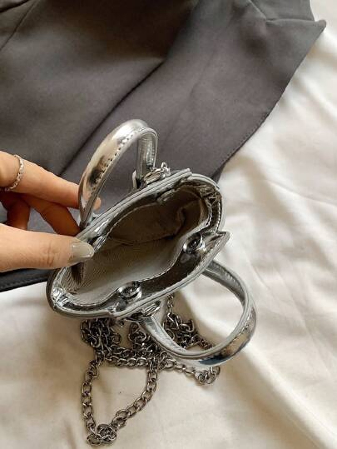 Popular Shiny Niche Mini Wing Bag Big Eye Bag Fashionable Pocket Smiling Face Bag Fashionable Versatile Handbag Super Cute Mini Bag Kawaii Mini Crossbody Bag