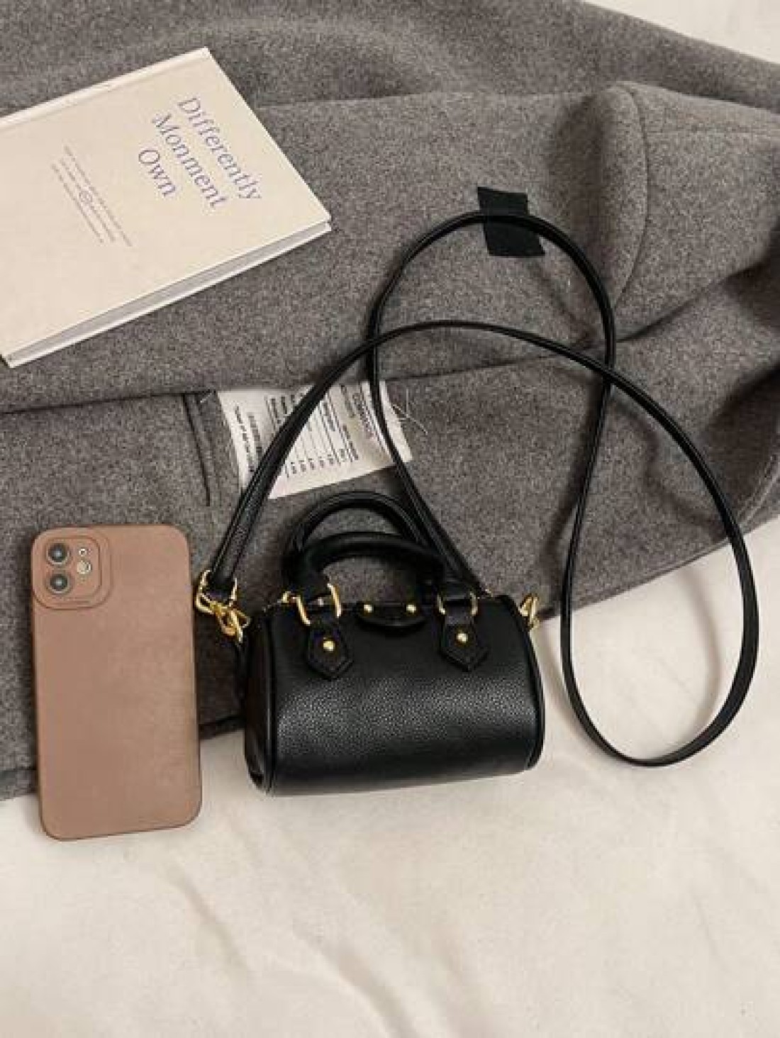 Mini Handbag Pillow Shape Messenger Bag Kids Cross Body Purse Small Lipstick Pouch