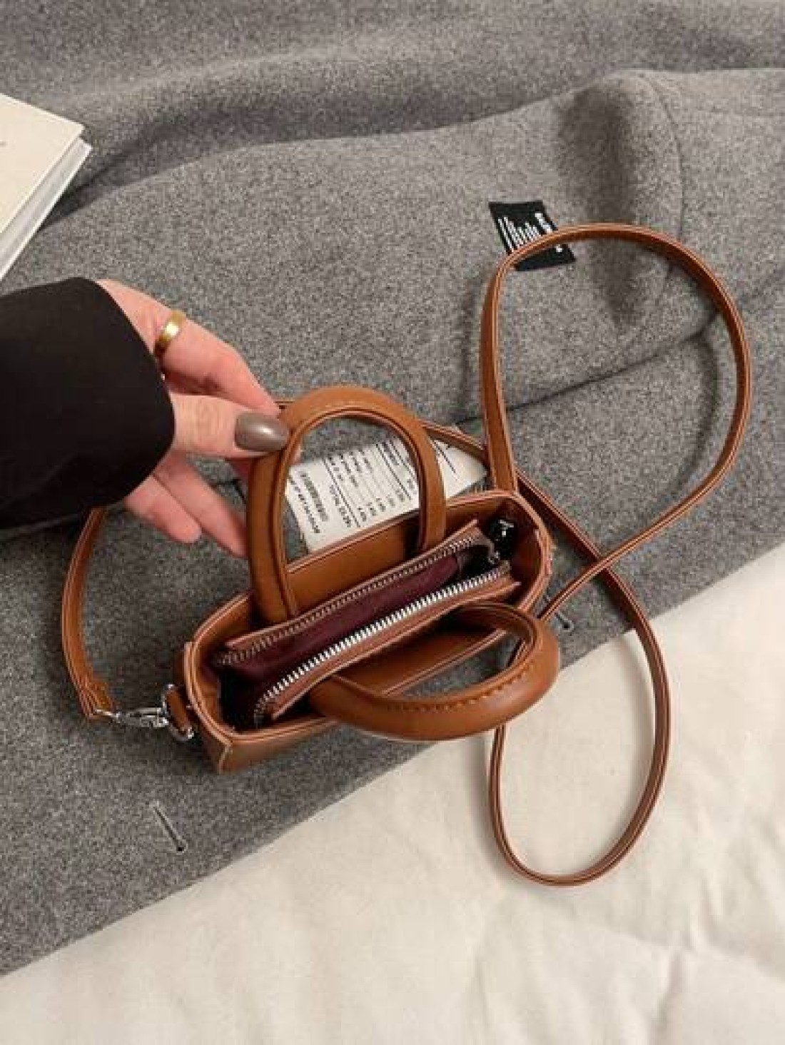 Classic Minimalist Small Handbag Mini Clutch Bag Shoulder Bag Eid Festival Collection