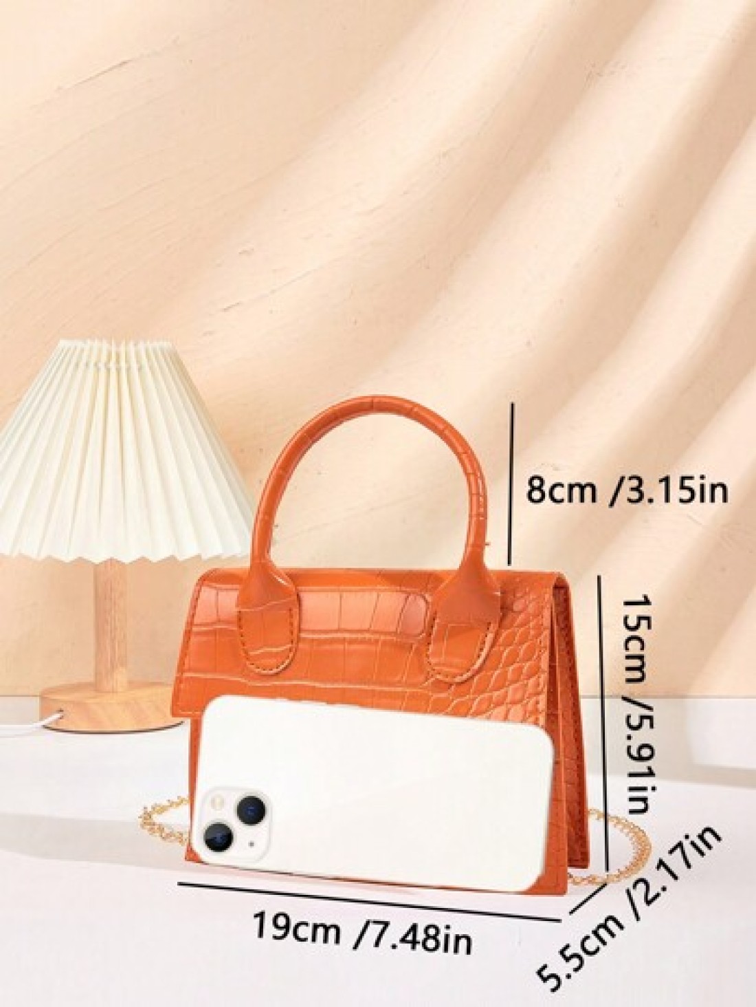 1pc Crocodile Pattern Girls Handbag Chain Crossbody Shoulder Bag Ideal For Daily Use Party And Mother s Day Gift