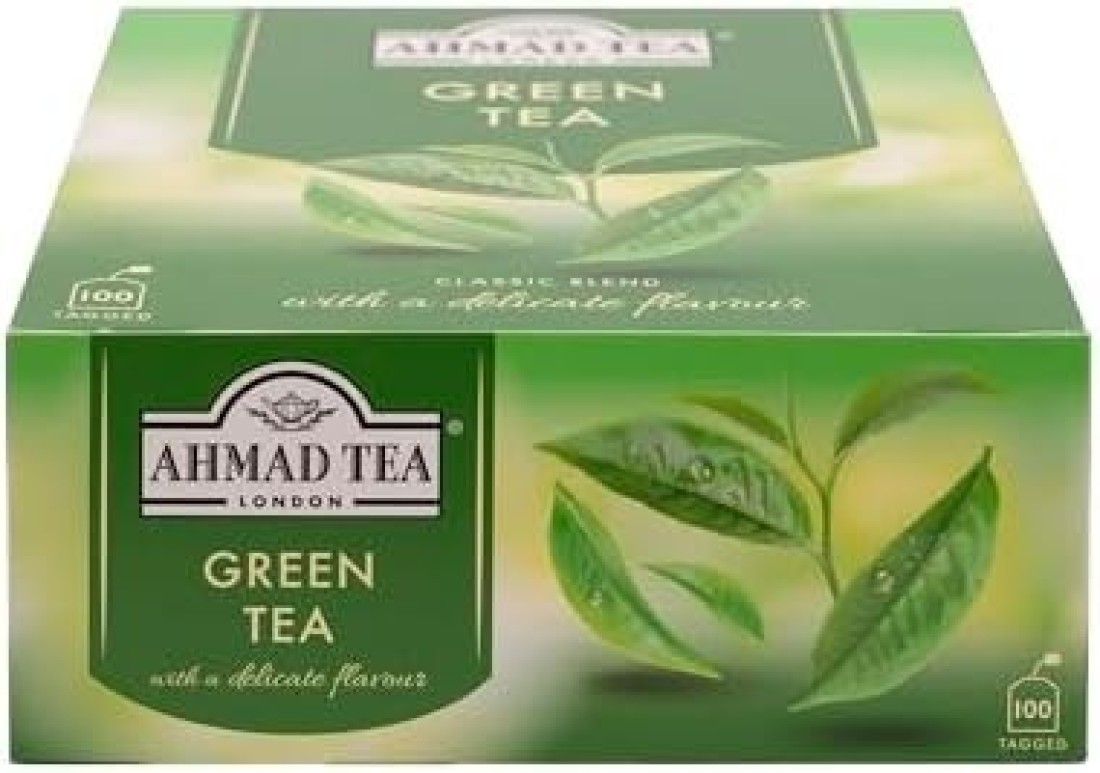AHMAD TEA TEA BAG GREEN TEA 100X2G