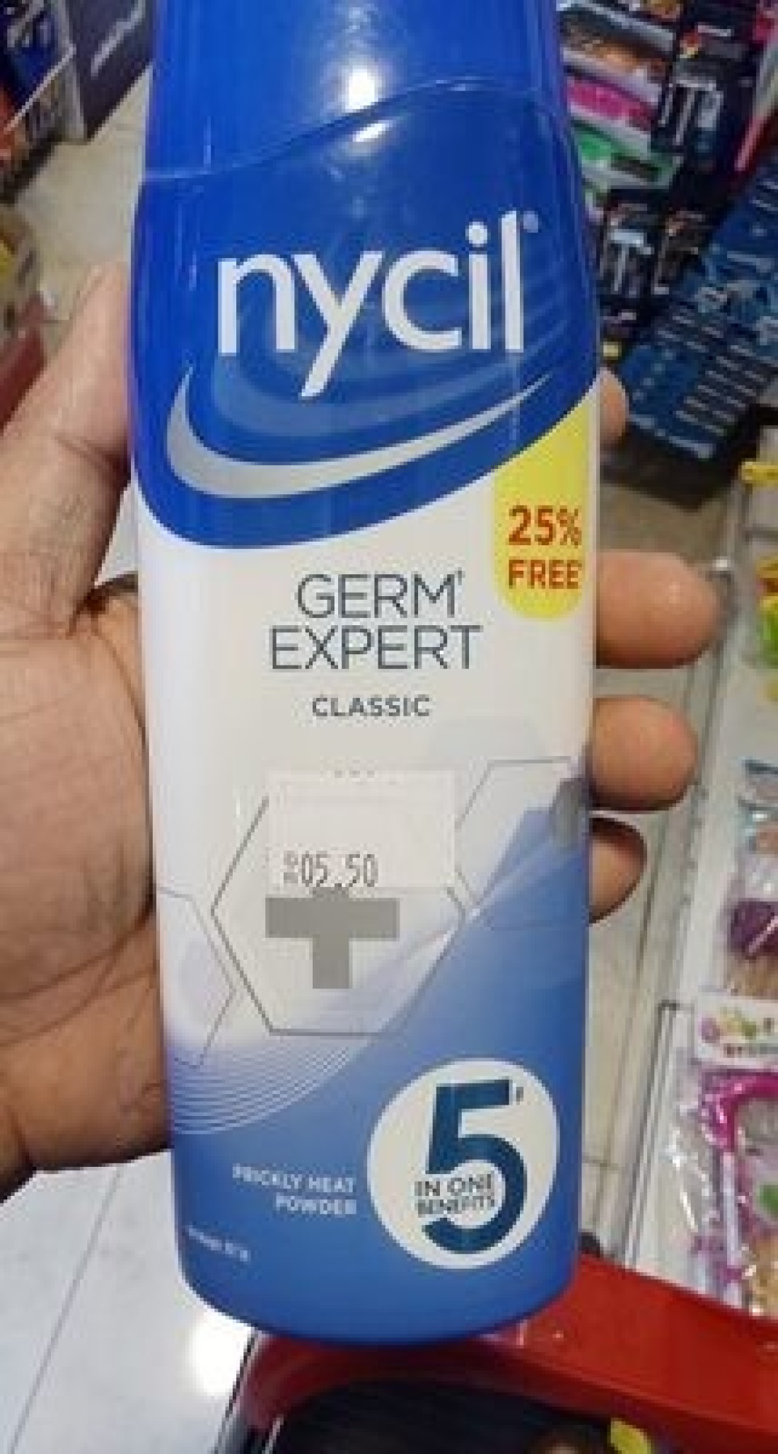 Nycil Talc Classic 150gm