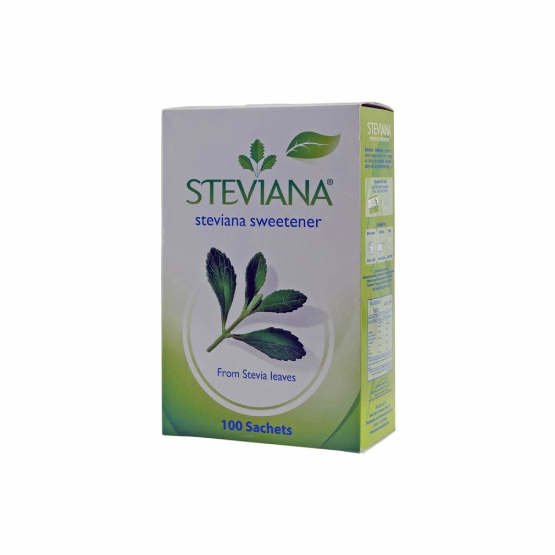 STEVIANA 100 SACHETS OF 2.5GM X 12 PACKS