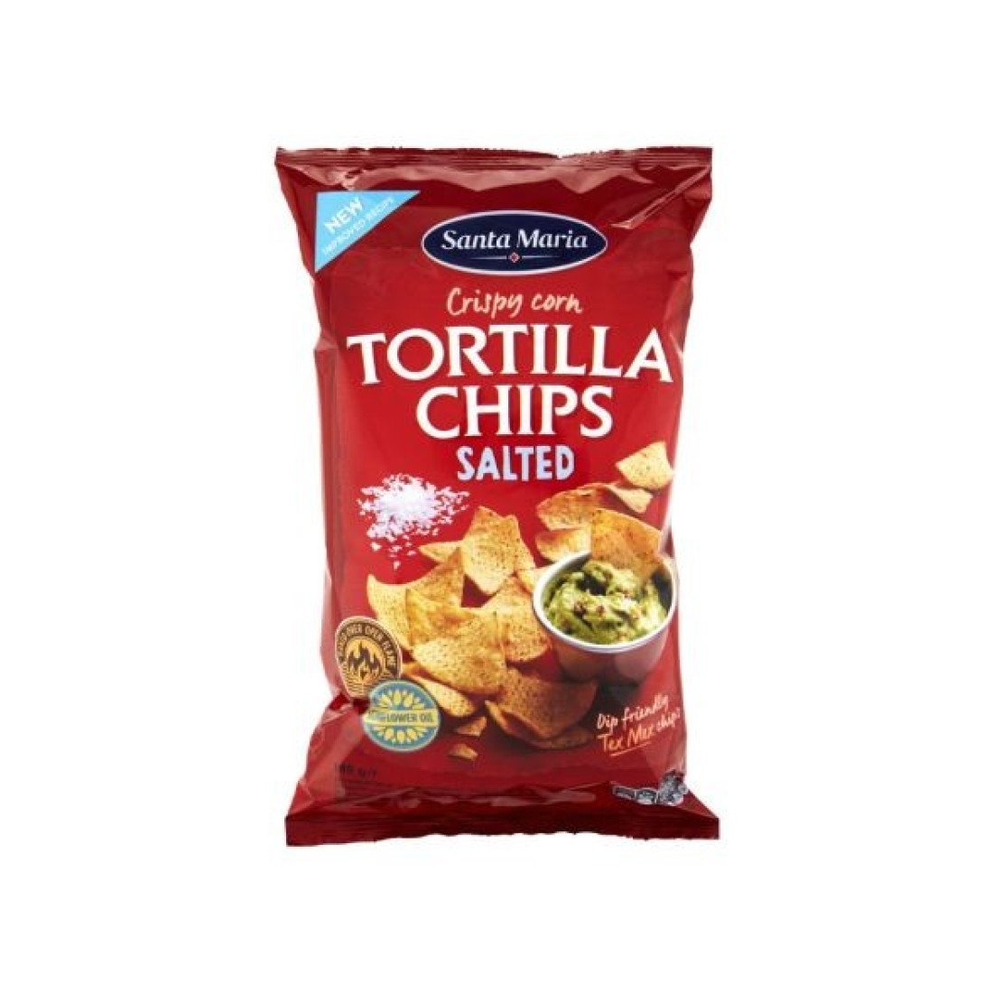 S/M TORTILA CHIPS ORGANIC 125G
