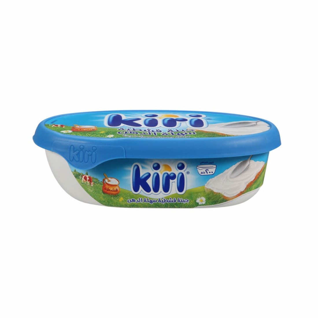 KIRI SPREADABLE CREAMY CHEESE TUB 200GM
