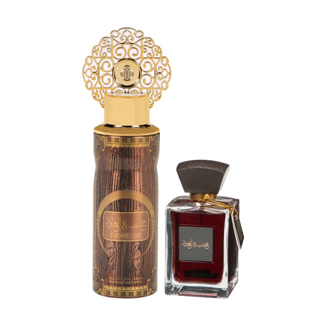Arabiyat Khashab & Oud Brown EDP 100ml+200ml Deo