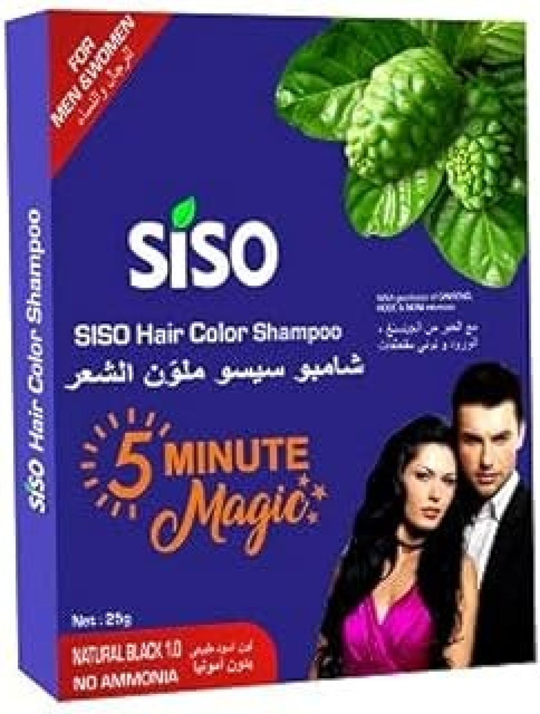 SISO HAIR COLOR SHAMPOO 25GM