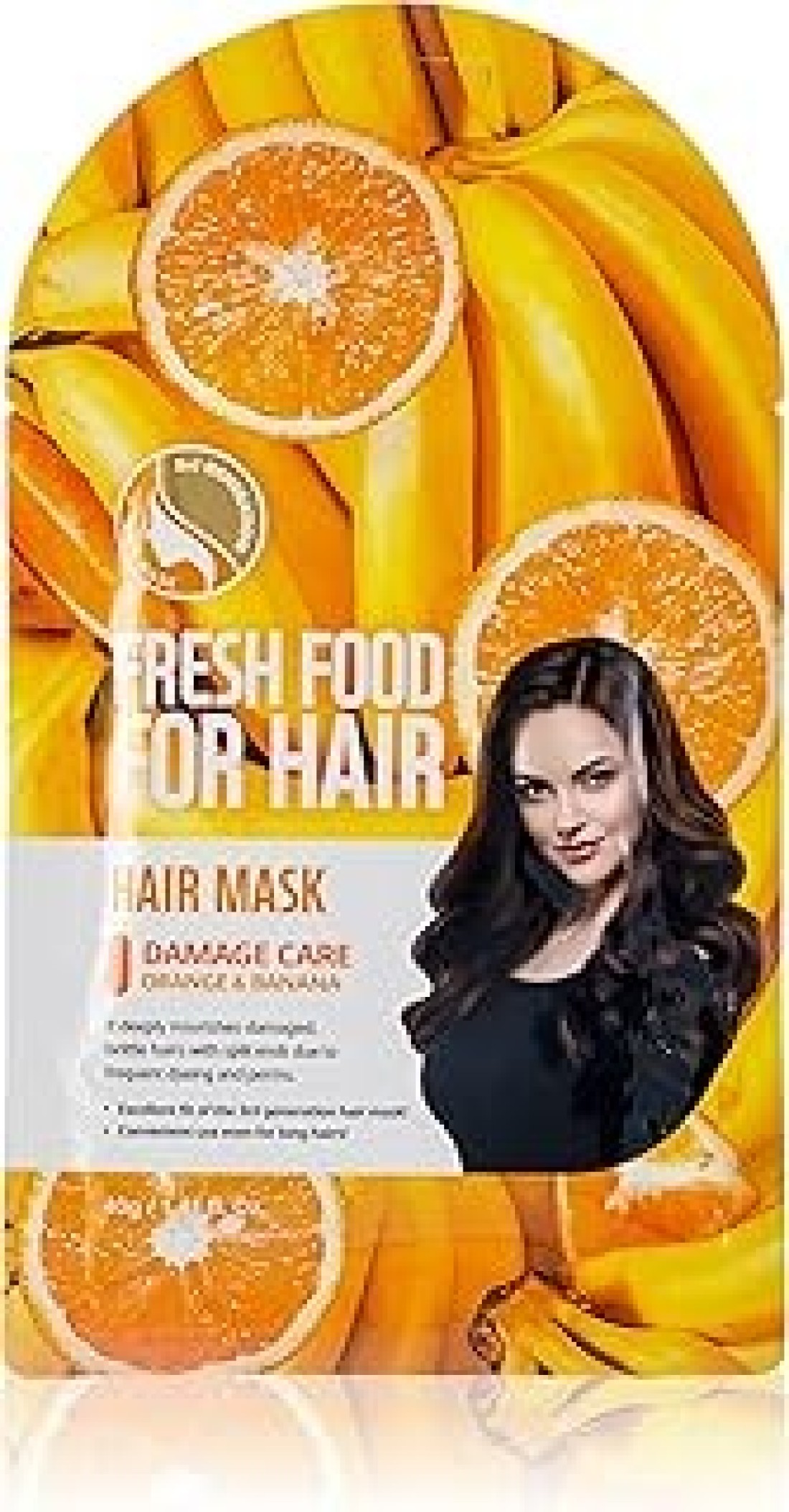 FARM SKIN FRESH FOOD HAIR MASK DAMAGE CARE ORANGE&BANANA 40g