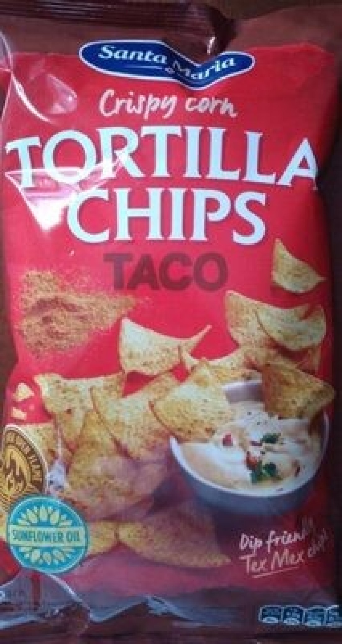 S/M Tortilla Chips Taco 15x185g