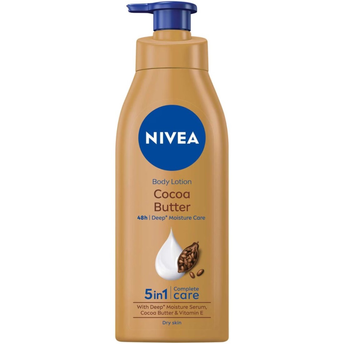 NIVEA Body Lotion Dry Skin Cocoa Butter Vitamin E 400ml