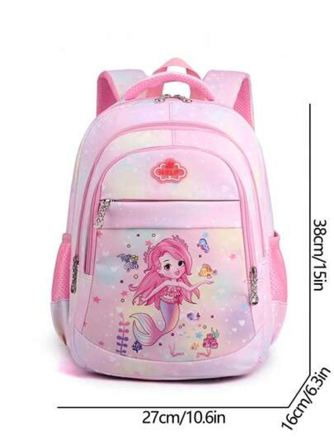 Children s Large Capacity Fashion Cute Mermaid Backpack