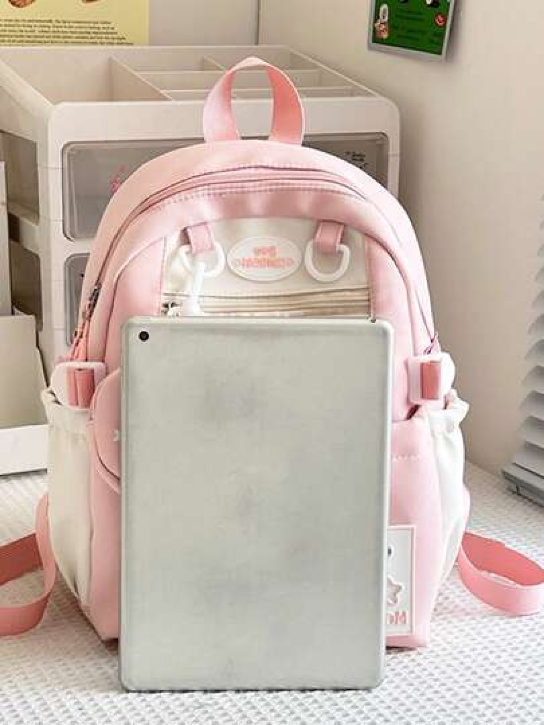 Japanese Cute Girl Hit Color Mini Shoulder Bag Female Korean Version Of The Dopamine Star Small Backpack Junior High School And High School School Bag Out Of The Travel Study Spring Tour Shoulder Bag