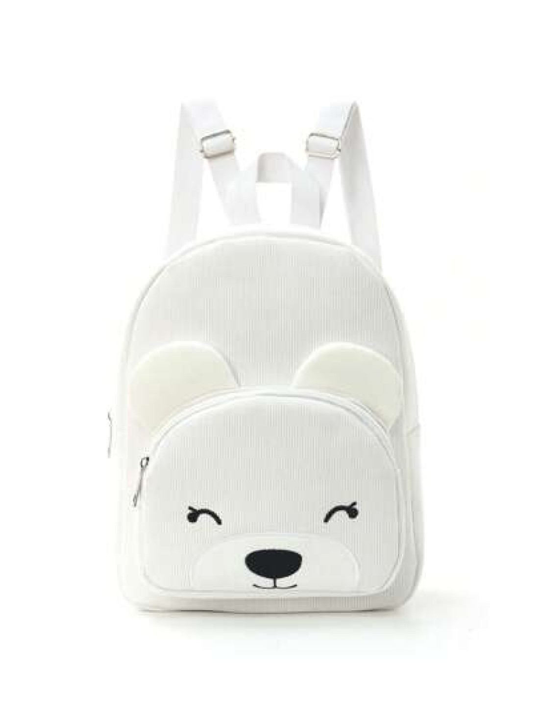 1 Piece Of Children S Cute Cartoon Bear Embroidered Backpack Large Capacity Multifunctional Corduroy Material Children S Backpack School Children S Backpack Suitable For Girls And Boys Kindergarten Pr