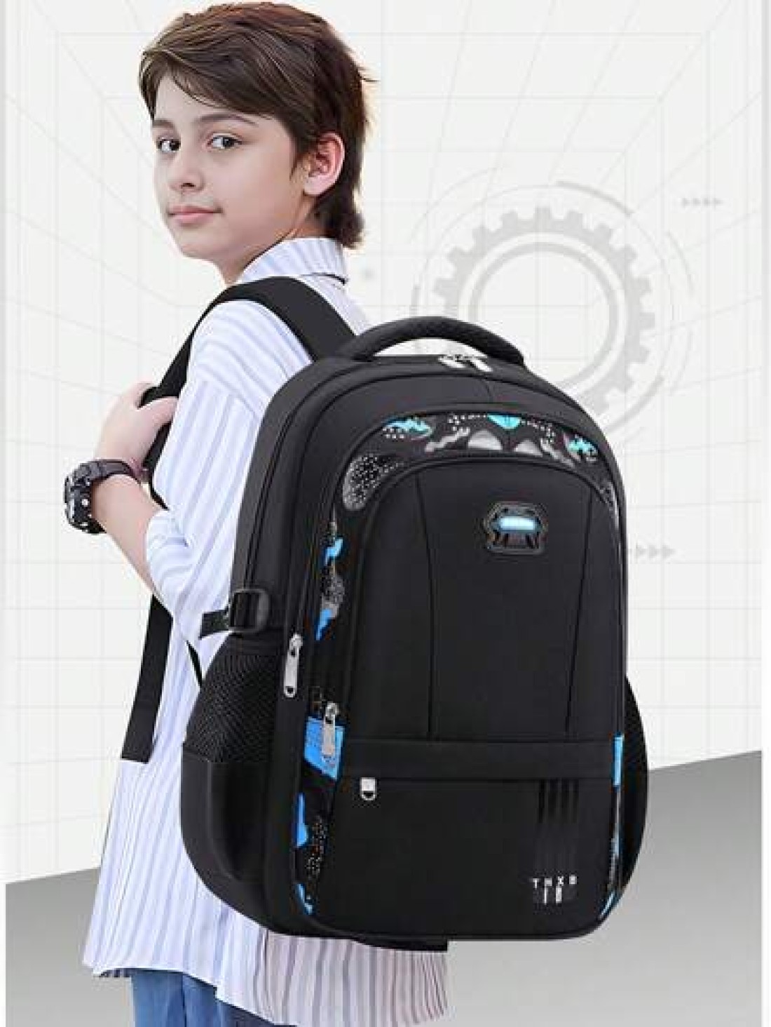 New Elementary School Backpack For Aged 1 3 6 And 6 12 Lightweight And Casual Classic Children s Backpack Large Capacity Student Backpack
