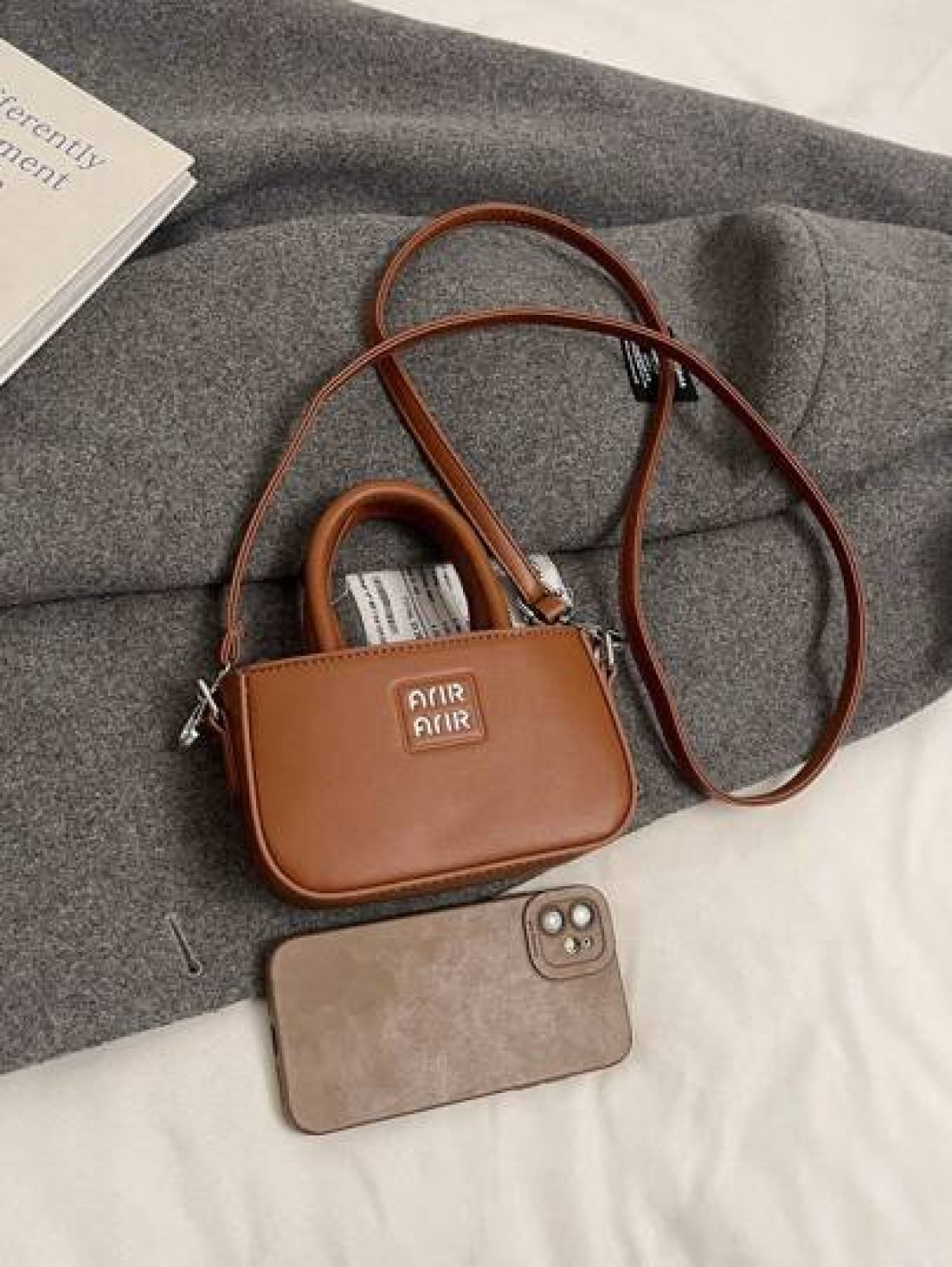 Classic Minimalist Small Handbag Mini Clutch Bag Shoulder Bag Eid Festival Collection