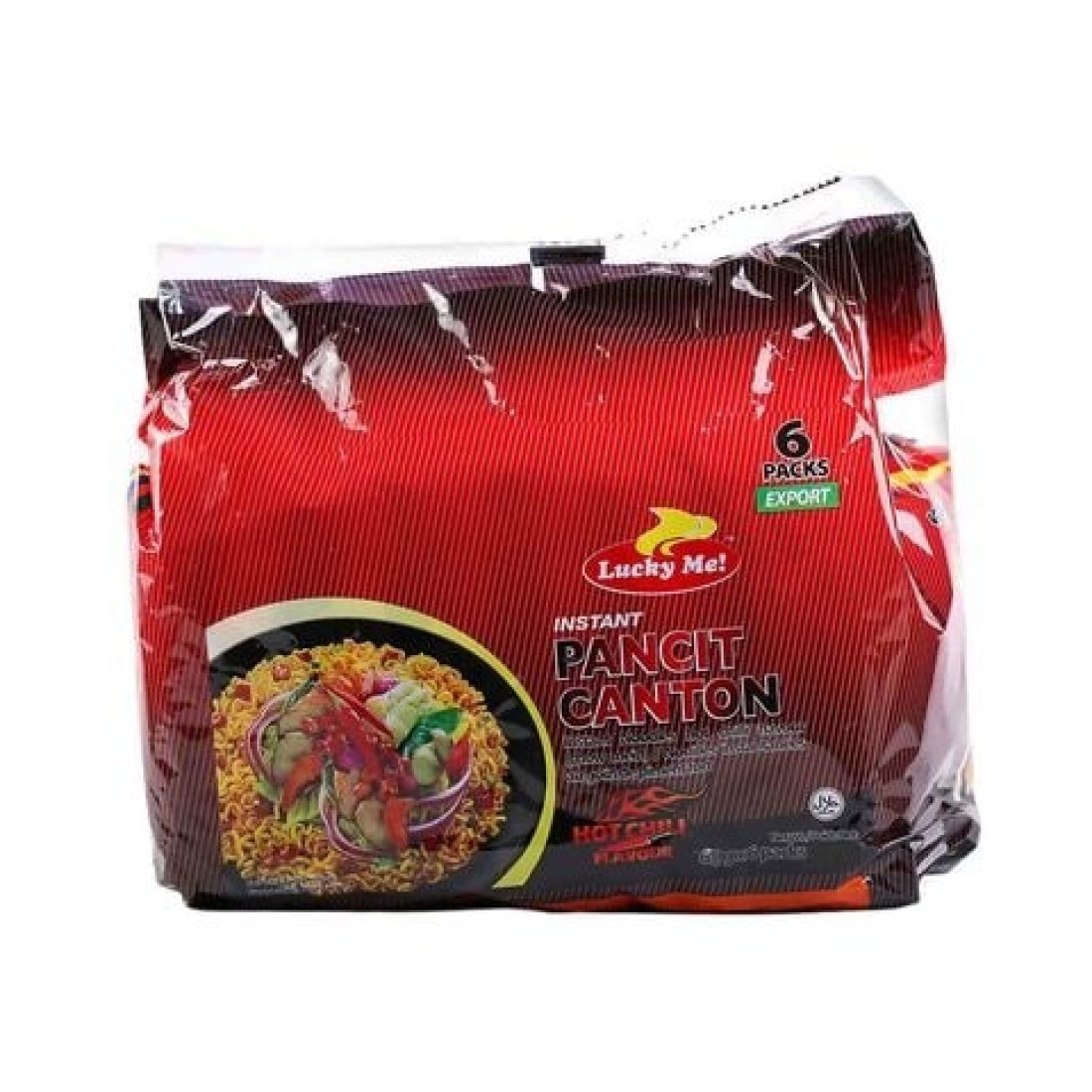 LUCKY ME PANCIT CANTON HOT CH 65GRX6