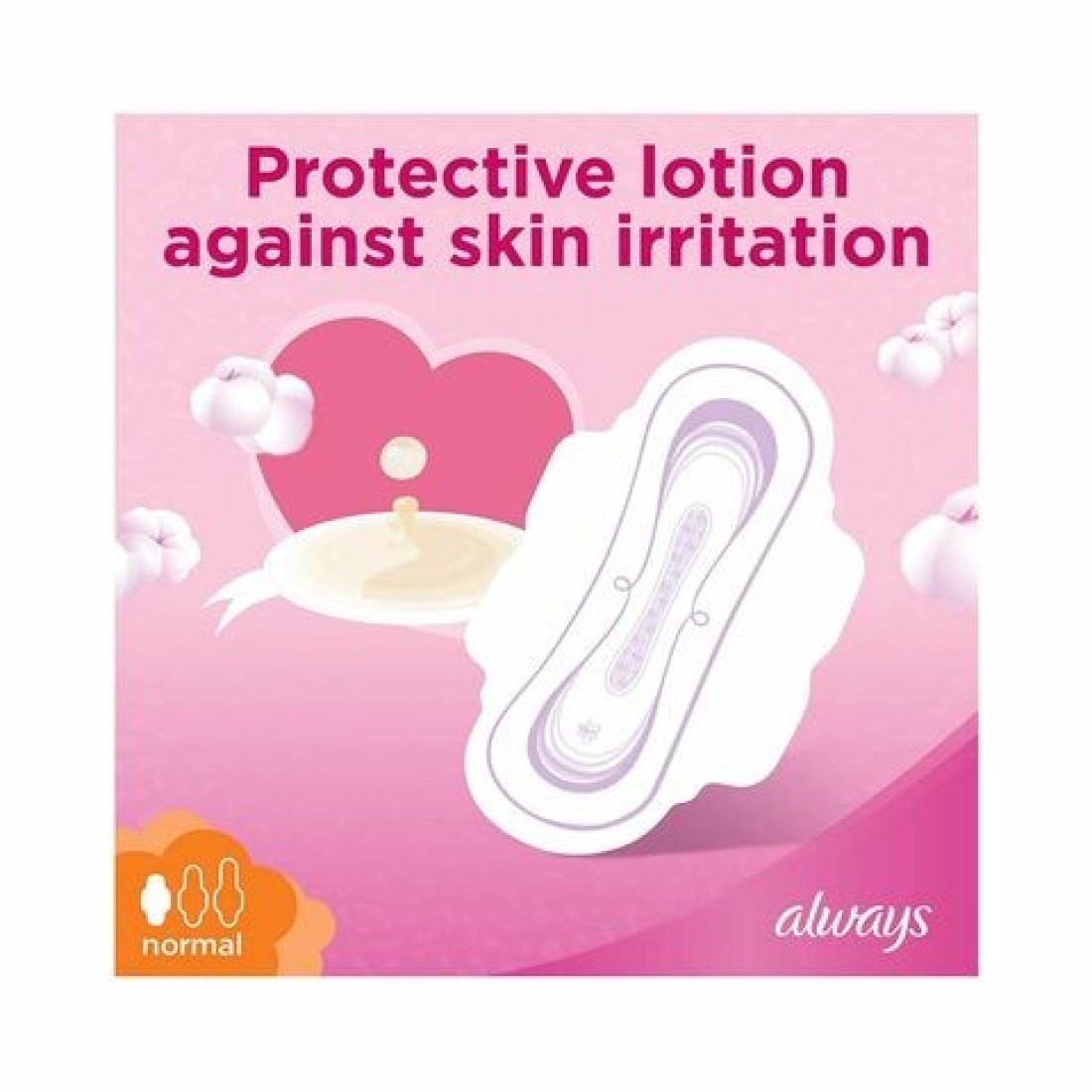 Always Cotton Soft Regular Sanitary Pads 20 Pieces