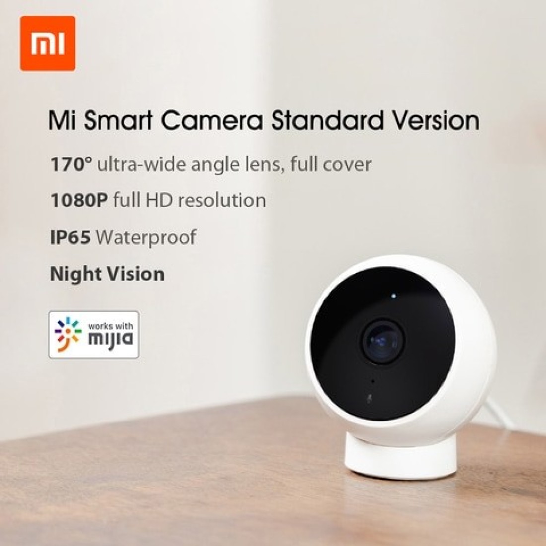 Xiaomi Mi MJSXJ02HL Home Security Camera 1080P IP65 Waterproof Night Vision Standard Edition