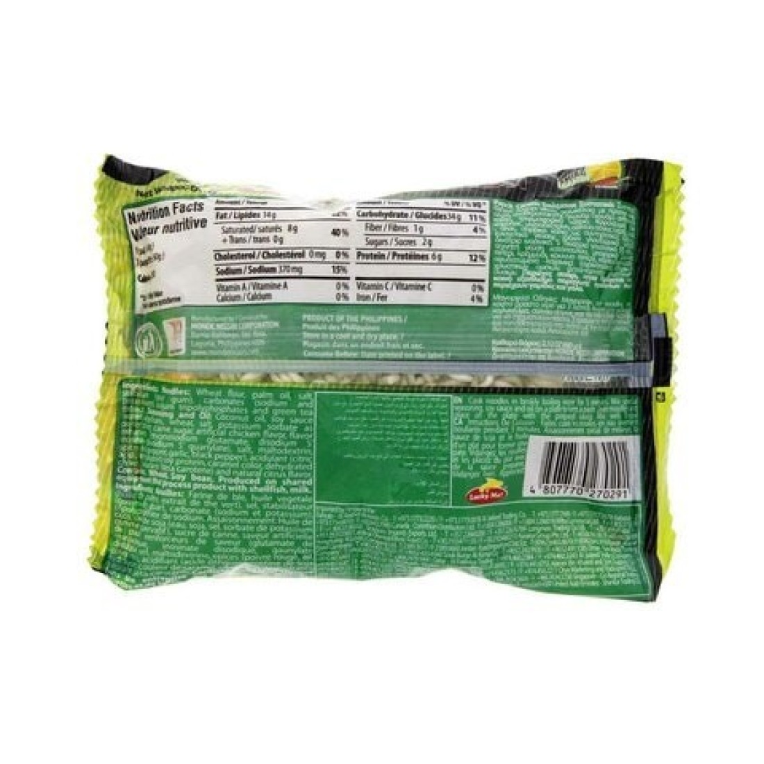 LUCKY ME PANCIT CANTON 60GMX6