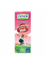 Lacnor Essentials Strawberry Flavored Milk 180ml