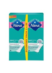 Nana Daily Fresh Super Duo Pads 52 Pieces