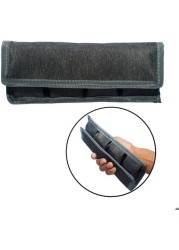Coopic DSLR Battery Bag Holder Case For Aa Battery Lp-E6 Lp-E8 Lp-E10 Lp-E12 En-El14 En-El15 Fw50 F550 And More Suitable For Battery D800 5D Iii A77 (Grey)