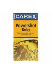واقي ذكري CAREX POWERSHOT DELAY 12'S