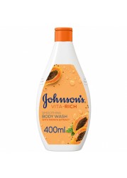 جونسون اّند جونسون غسول الجسم مع خلاصة البابايا 400 مل