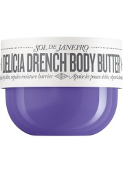 Sol de Janeiro Delícia Drench Body Butter for Intense Moisture and Skin Barrier Repair 240ml