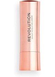 Revolution Satin Kiss Lipstick Heart Race Peach Nude 3.5g
