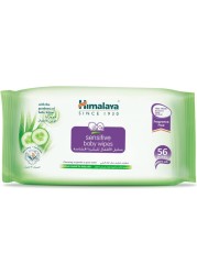 HIMALAYA SENSITIVE BABY WIPES 56S