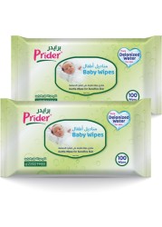 GARDENIA BABY WIPES 2X100S SPL OFF