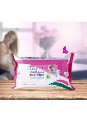ZIVA BABY 80S EXTRA GEN PRM WIPES FLOWPA