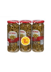 اكروسا شرائح زيتون اخضر 470x3غ