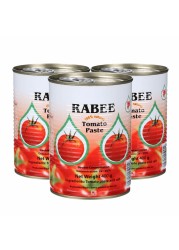 RABEE TOMATO PASTE 3X400GM