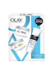 Olay Natural Day+Night Cream 2x50ml+Wash Wash 100ml