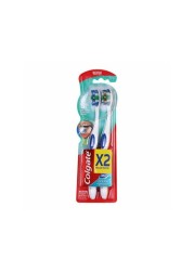 COLG TB 360 INTRDNTL MED 2PK 50% VAL PK