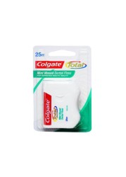 colg totl dentl floss wxed mint 25mts